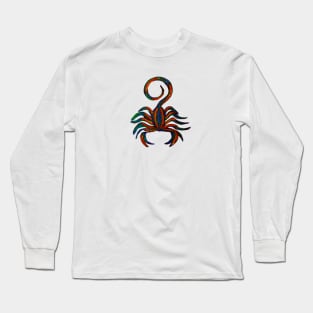 Scorpio Zodiac Sign Long Sleeve T-Shirt